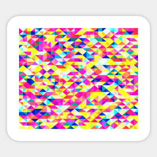 Abstract Geometric Pattern Sticker